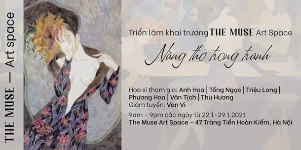 Triển lãm “Nàng Thơ Trong Tranh”