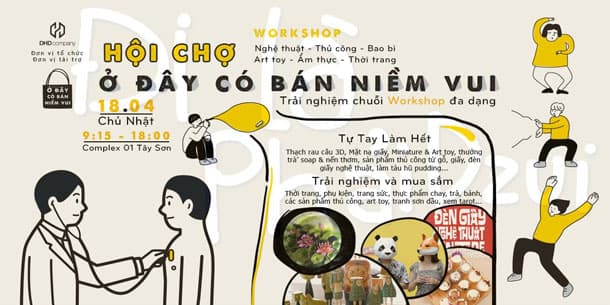 Hội chợ: Ở đây có bán niềm vui