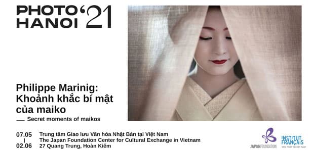 Triển lãm ảnh "Khoảnh khắc bí mật của Maiko" của Philippe Marinig