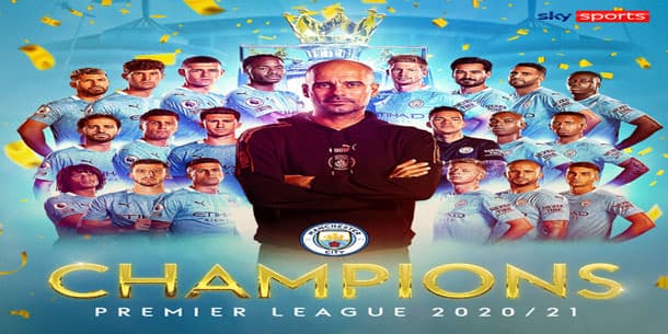 Vô địch sớm Ngoại hạng Anh, Man City đi vào lịch sử giải đấu