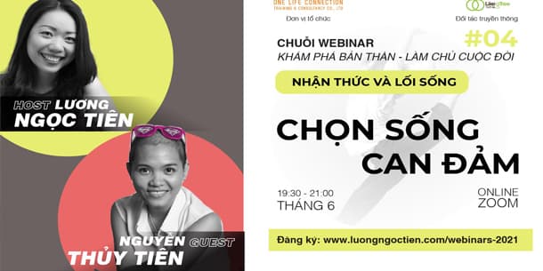 Webinar - Nhận Thức Và Lối Sống - Chọn Sống Can Đảm