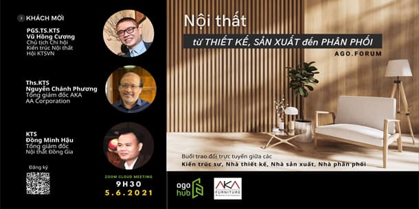 AGOForum Trao đổi trực tuyến - Nội thất - Từ Thiết kế, Sản xuất đến Phân phối