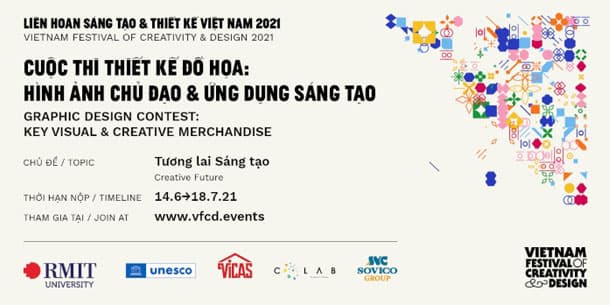 Cuộc thi Thiết kế Đồ họa VFCD 2021: Hình ảnh Chủ đạo & Ứng dụng Sáng tạo