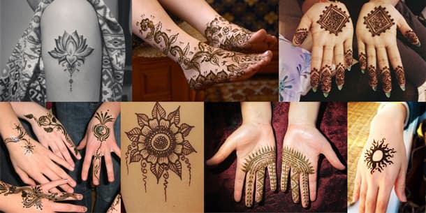 Henna Hand Designs Art Lesson - Beautiful Henna Designs