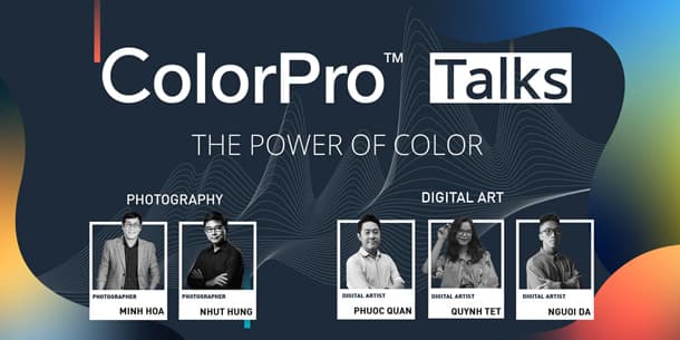 Online Talk Show ĐẶC BIỆT với chủ đề - THE POWER OF COLOR