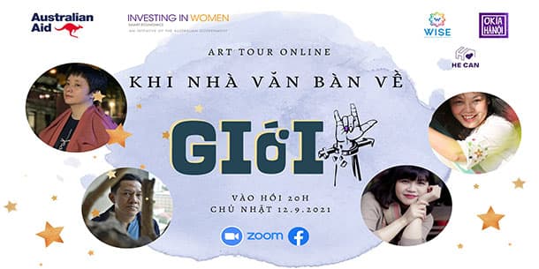 Toạ đàm trực tuyến: Khi nhà văn bàn về Giới