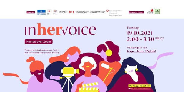Sự kiện điện ảnh trực tuyến IN HER VOICE
