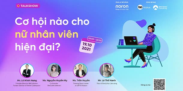 Talkshow "Cơ Hội Nào Cho Nữ Nhân Viên Hiện Đại