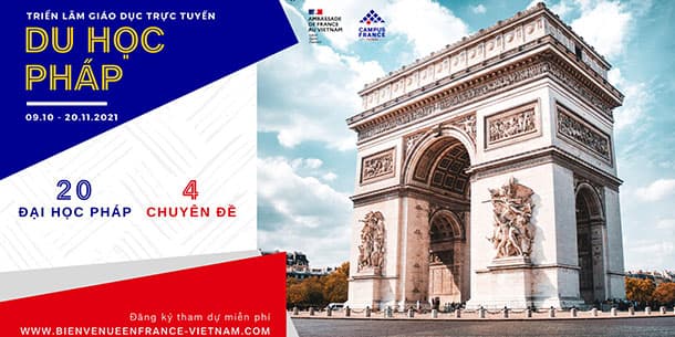 Triển lãm giáo dục trực tuyến DU HỌC PHÁP