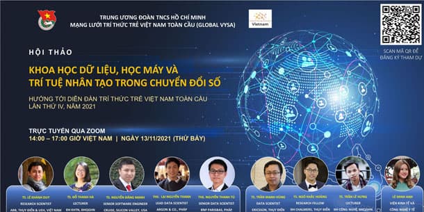 Hội thảo Khoa học dữ liệu, học máy và trí tuệ nhân tạo trong chuyển đổi số