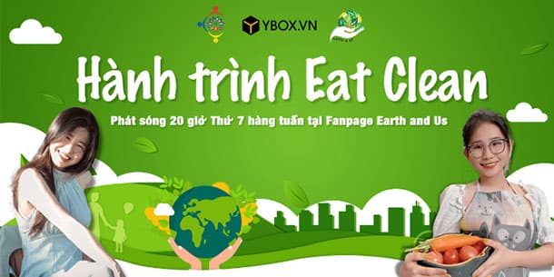  Sự Kiện ''Hành Trình Eat Clean'' Cùng Hot Tiktoker Được Tổ Chức Bởi Earth And Us 2022