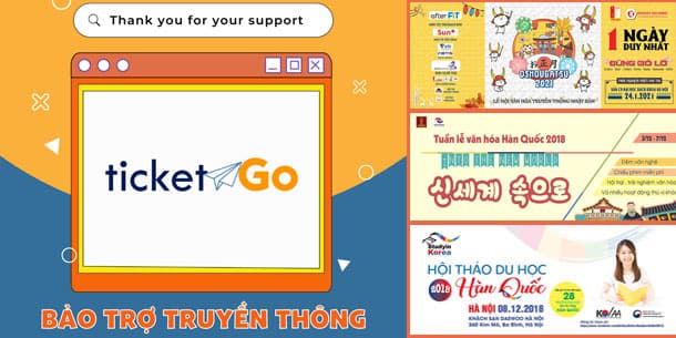 Ticketgo hỗ trợ truyền thông sự kiện cho các CLB và Trường Đại học trên toàn quốc