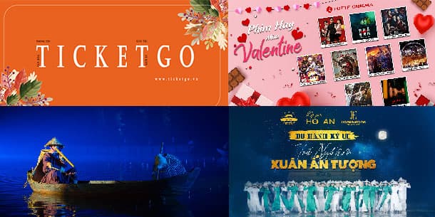 Ticketgo hỗ trợ truyền thông đưa tin, bán vé các sự kiện ca nhạc, văn hóa nghệ thuật, triển lãm trên cả nước.