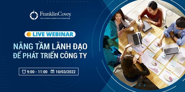 Live webinar - Nâng tầm lãnh đạo để phát triển công ty
