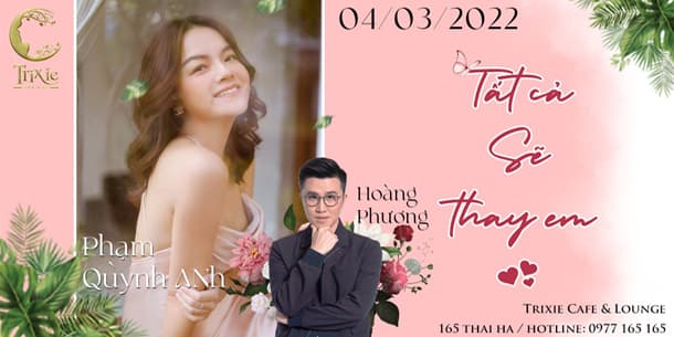 Minishow PHẠM QUỲNH ANH ngày 04.03.2022 - Tất cả sẽ thay em