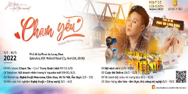 Chạm Yêu - chuỗi sự kiện mừng ngày quốc tế 08/03/2022