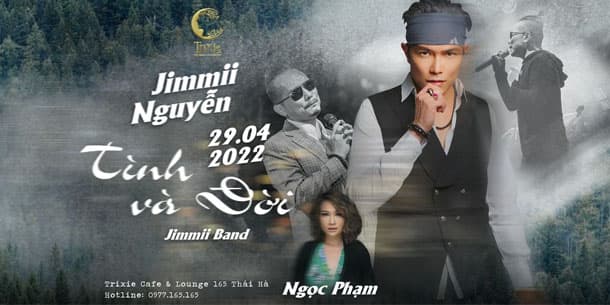 Minishow Jimmii Nguyễn - Tình và đời - Ngày 29.04.2022 