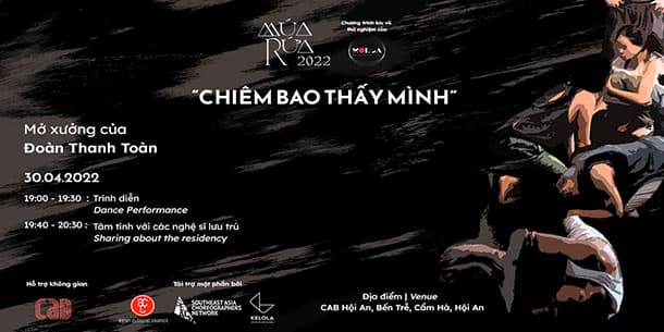 Sự kiện CHIÊM BAO THẤY MÌNH - Đoàn Thanh Toàn | Múa Rứa 2022 Hội An