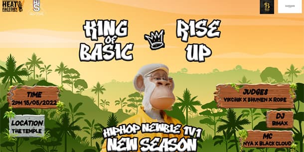 Cuộc thi dance - King Of Basic x Rise Up - New Season