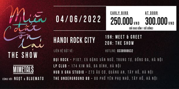 Đêm nhạc cuối tuần - Miền đất còn lại - The Show