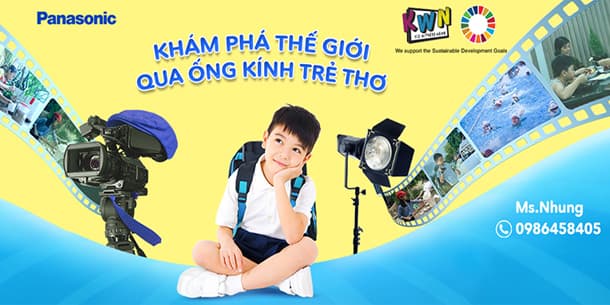 Miễn phí - Trải nghiệm làm phim và khám phá thế giới cùng chương trình KWN 2022 của Tập đoàn Panasonic