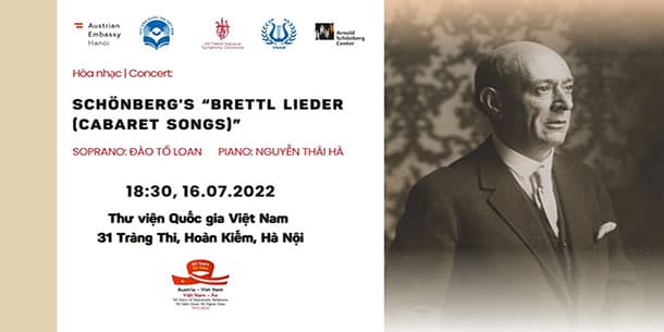 Chương trình hòa nhạc SCHÖNBERG'S “BRETTL LIEDER (CABARET SONGS)”