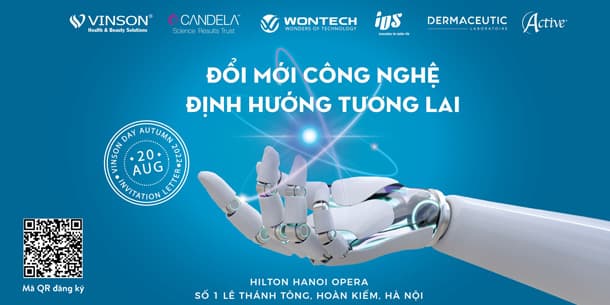 Hội thảo Da liễu và Thẩm mỹ đặc biệt - Vinson Day Autumn 2022 - Đổi mới công nghệ - định hướng tương lai