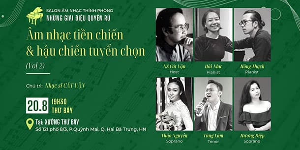 Music-Salon Âm nhạc thính phòng : NHẠC TIỀN CHIẾN-HẬU TIỀN CHIẾN Vol.2