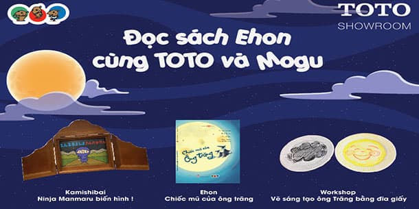 Workshop: "ĐỌC SÁCH EHON CÙNG TOTO VÀ MOGU”