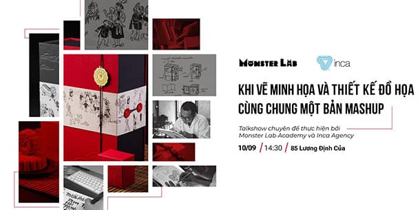 Talkshow khi thiết kế đồ họa và vẽ minh họa cùng chung một bản mashup