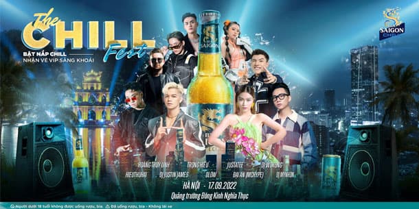 THE CHILL FEST | Đại Tiệc Chill Biển Giữa Lòng Thủ Đô