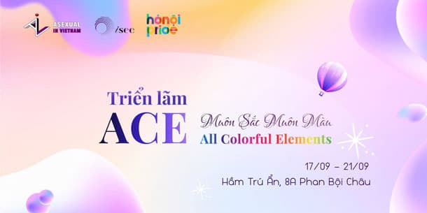 Triển lãm muôn sắc muôn màu ACE - ALL COLORFUL ELEMENTS