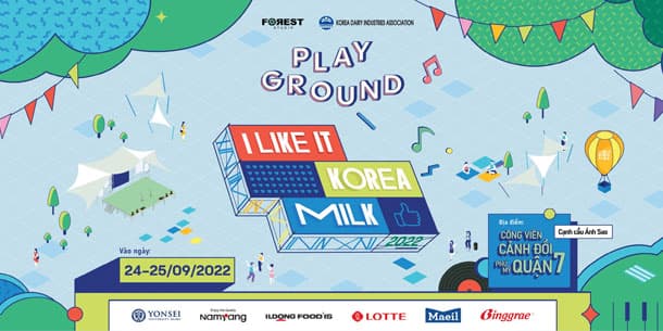Lễ hội âm nhạc kết hợp picnic: I LIKE IT KOREA MILK