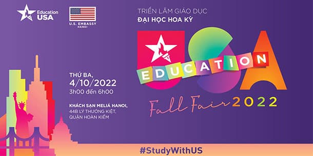 Sự Kiện Triển Lãm Giáo Dục Hoa Kỳ "EducationUSA" 2022
