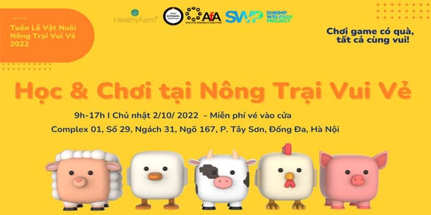 Ngày hội Học & Chơi tại Nông Trại Vui Vẻ