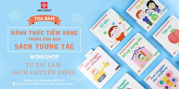 Workshop Tự tay làm sách - Kiến tạo thế giới chuyển động