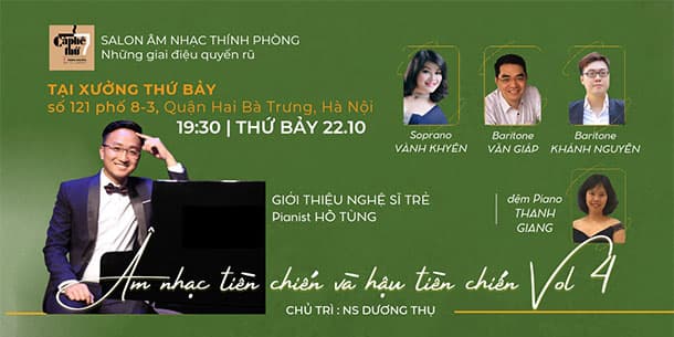 Salon Âm nhạc thính phòng: ÂM NHẠC TIỀN CHIẾN & HẬU CHIẾN TUYỂN CHỌN VOL 4