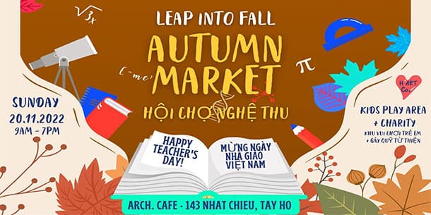 Market Vol 2 LEAP INTO FALL: Hội Chợ Nghệ Thu
