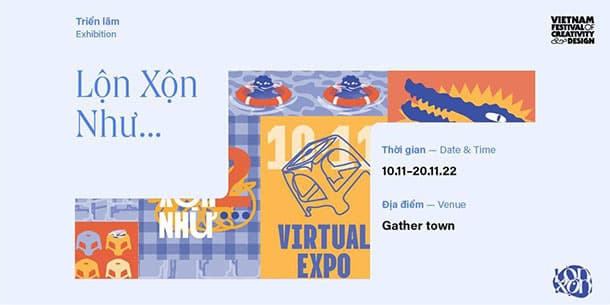 Triển lãm Trực Tuyến Lộn Xộn Như…