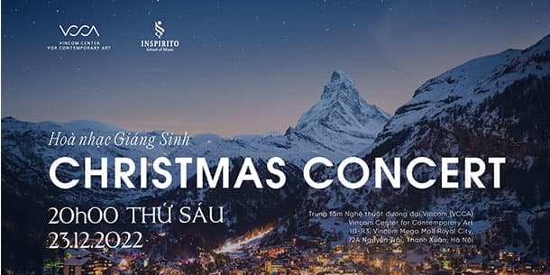CHRISTMAS CONCERT - Hoà nhạc Giáng sinh