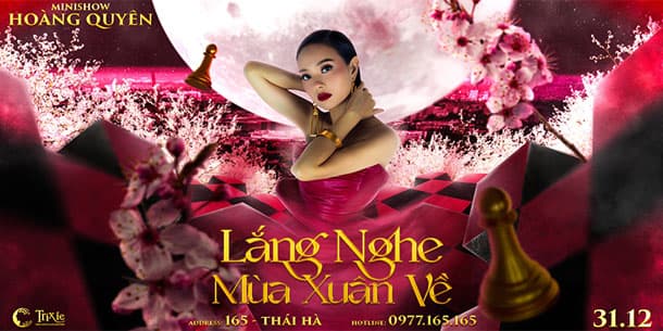 Minishow Hoàng Quyên - Lắng Nghe Mùa Xuân Về - Ngày 31.12.2022