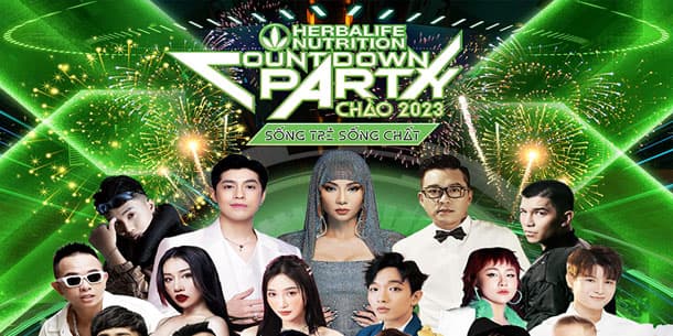 Sự kiện Herbalife Countdown Party Chào Xuân 2023 - Sống trẻ sống chất thôi