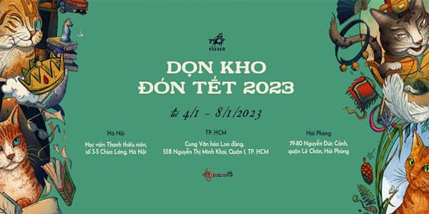 Sự kiện sách: Nhã Nam dọn kho đón Tết