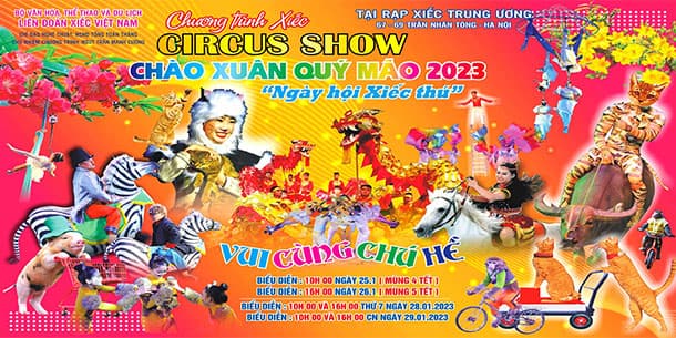 Rộn ràng chào năm mới Quý Mão 2023 cùng NGÀY HỘI XIẾC THÚ.