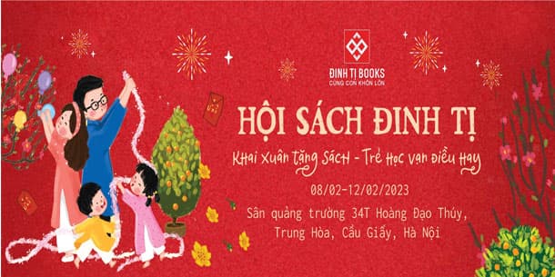 Hội sách Đinh Tị Chào Xuân 2023