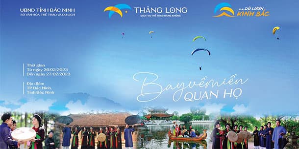 Festival dù lượn: BAY VỀ MIỀN QUAN HỌ 2023