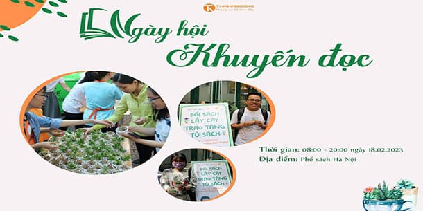 Ngày hội khuyến học: Đổi sách lấy cây