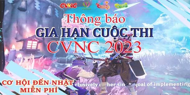 Cuộc thi hóa trang - Cosplay Vietnam Cup 2023 - Cơ hội ghé thăm Nhật Bản miễn phí
