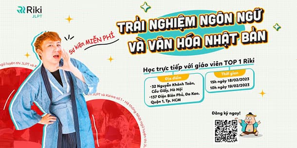 Sự kiện trải nghiệm ngôn ngữ và văn hóa Nhật Bản