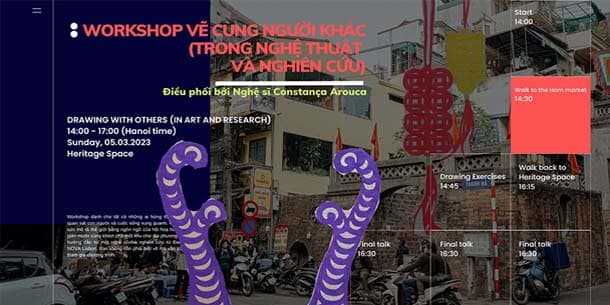 Workshop Vẽ Cùng Người Khác (Trong Nghệ Thuật Và Nghiên Cứu)